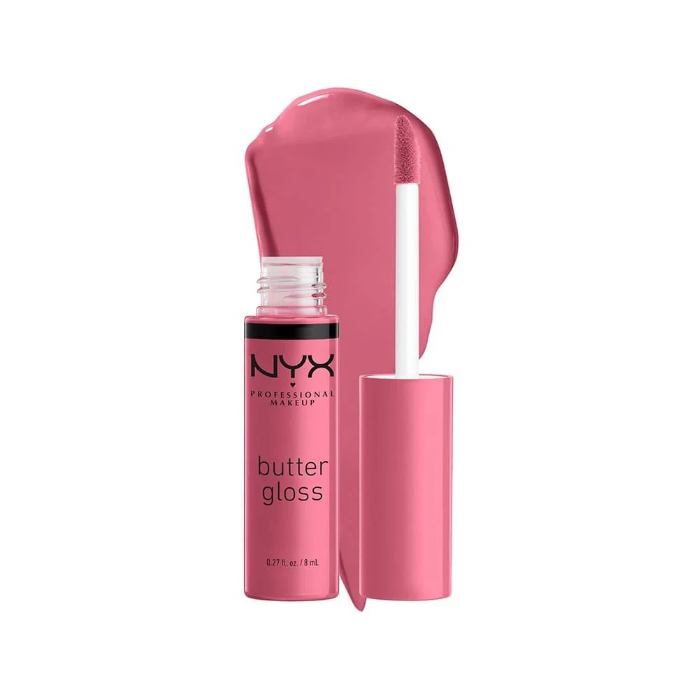 NYX ملمّع شفاه باتر جلوس بتلوين مخملي